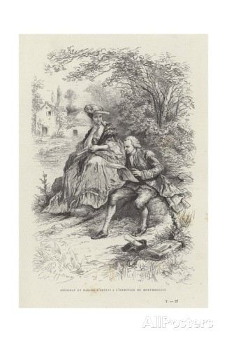 rousseau-et-madame-d-epinay-a-l-ermitage-de-montmorency